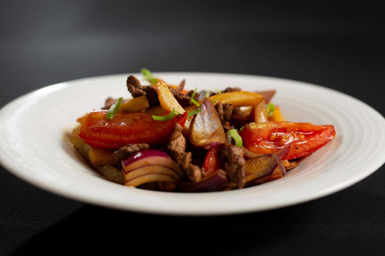 Lomo Saltado Peruano en Madrid